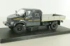 Газон NEXT C42А31 бортовой с тентом серый/бежевый Н235, Наш Автопром 1:43