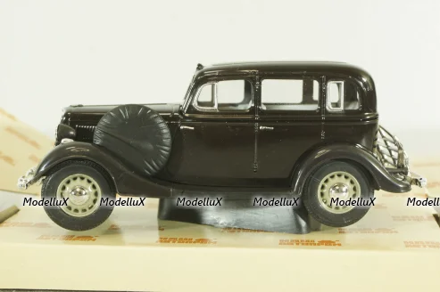 Газ-М1 Такси 1936, черный, Н751, Наш Автопром 1:43