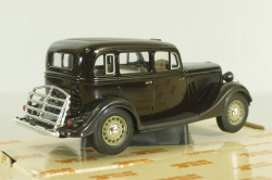 Газ-М1 Такси 1936, черный, Н751, Наш Автопром 1:43