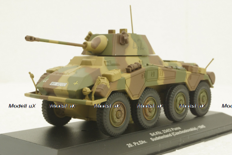 Sd.Kfz 234/2 Puma, 20.Pz.Div. Sudetenland   (Chechoslovakia), 1945, Altaya 1:43