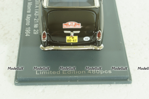 Газ-21 Волга №29, Ралли Монте Крало, 1964г., VVM053, VVM (NEO) 1:43