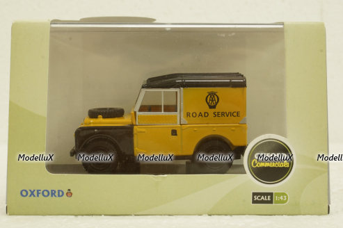 Land Rover 88 Service yellow, 188019, Oxford 1:43