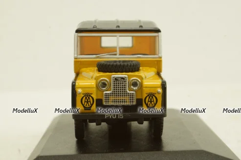 Land Rover 88 Service yellow, 188019, Oxford 1:43
