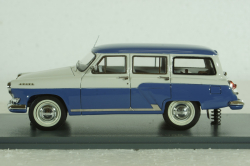 Газ-М22  Волга 1960, бело/синяя, 43805, NEO 1:43
