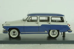 Газ-М22  Волга 1960, бело/синяя, 43805, NEO 1:43 