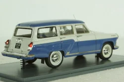 Газ-М22  Волга 1960, бело/синяя, 43805, NEO 1:43 