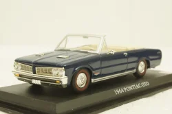 Pontiac GTO, blue, 1964, Del Prado 1:43