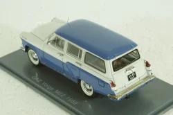 Газ-М22  Волга 1960, бело/синяя, 43805, NEO 1:43 
