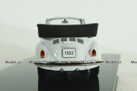 Volkswagen Beetle 1302 LS 1971 Cabrio white, CLC428, IXO 1:43 Уценка!