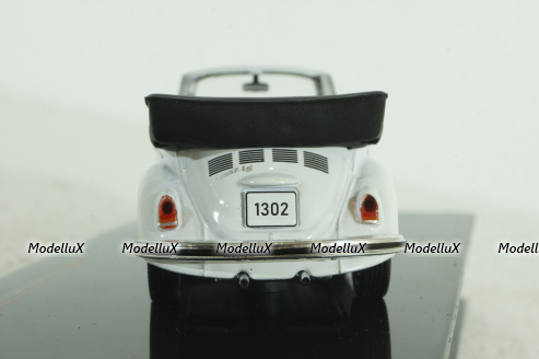 Volkswagen Beetle 1302 LS 1971 Cabrio white, CLC428, IXO 1:43 Уценка!
