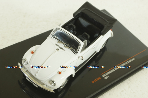 Volkswagen Beetle 1302 LS 1971 Cabrio white, CLC428, IXO 1:43 Уценка!