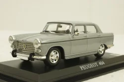 Peugeot 404, grey,  Del Prado 1:43