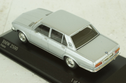 BMW 2500 (E3), 1968, silver, 410029201, Minichamps 1:43