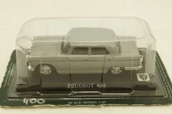 Peugeot 404, grey,  Del Prado 1:43