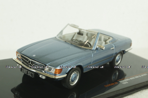 Mercedes 280 SL (R107) 1979, blue, CLC458, IXO 1:43