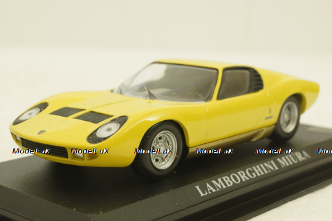 Lamborghini Miura, yellow, Del Prado 1:43