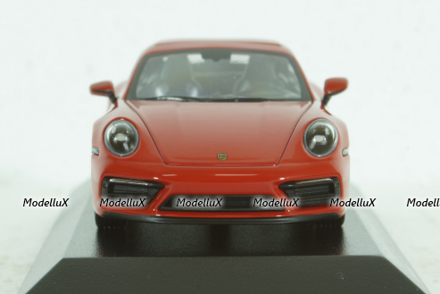 Porsche 911 (992) Сarrera  4 GTS 2019 Red, 410063000, Minichamps 1:43