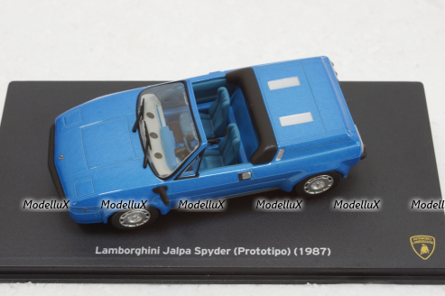 Lamborghini Jalpa Spyder, blue 1987, Altaya 1:43
