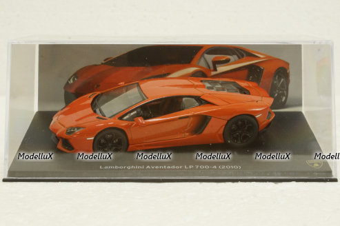 Lamborghini Aventador LP 700-4, orange 2010, Altaya 1:43