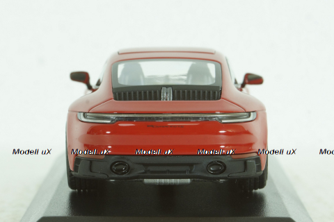 Porsche 911 (992) Сarrera  4 GTS 2019 Red, 410063000, Minichamps 1:43