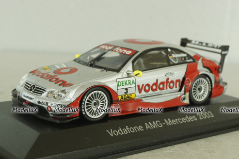 Mercedes-AMG CLK DTM #3 "Vodafon" (C209)  2003, Minichamps 1:43