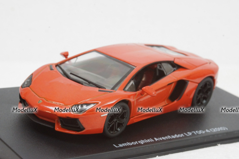 Lamborghini Aventador LP 700-4, orange 2010, Altaya 1:43