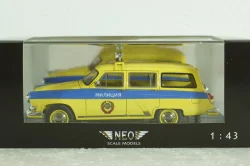 Газ-М22 Волга, ГАИ Милиция СССР 1970г., 44442, NEO 1:43