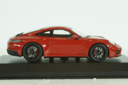 Porsche 911 (992) Сarrera  4 GTS 2019 Red, 410063000, Minichamps 1:43