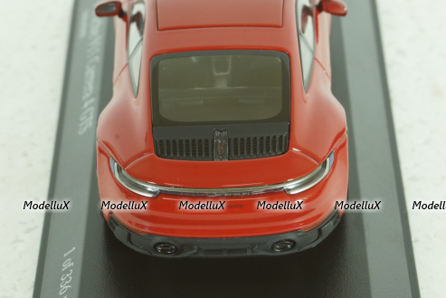 Porsche 911 (992) Сarrera  4 GTS 2019 Red, 410063000, Minichamps 1:43
