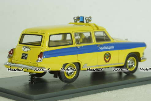 Газ-М22 Волга, ГАИ Милиция СССР 1970г., 44442, NEO 1:43
