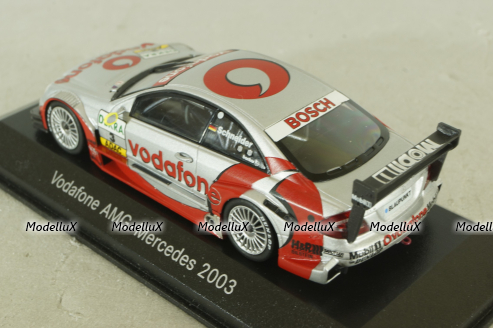 Mercedes-AMG CLK DTM #3 "Vodafon" (C209)  2003, Minichamps 1:43