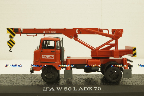 IFA W50L  Автокран, 1968, Atlas 1:43