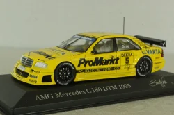 Mercedes С180 'ProMarkt' #5, 1995, Alexander Grau, yellow, 430953305, Minichamps 1:43