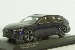 Audi RS6 (C8) Avant, 2019, violet metallic, 410018016, Minichamps 1:43