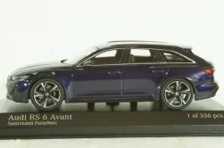 Audi RS6 (C8) Avant, 2019, violet metallic, 410018016, Minichamps 1:43