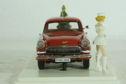 Газ-М22 Волга, Pick-up 1960, Merry Christmas, красная, 44480, NEO 1:43