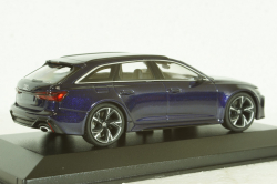 Audi RS6 (C8) Avant, 2019, violet metallic, 410018016, Minichamps 1:43