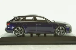 Audi RS6 (C8) Avant, 2019, violet metallic, 410018016, Minichamps 1:43