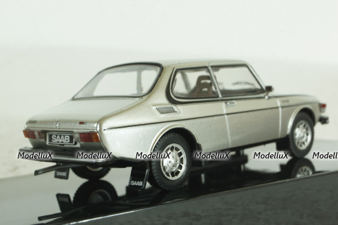 Saab 99 EMS 1972, silver, CLC459, IXO 1:43