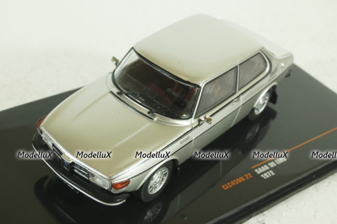 Saab 99 EMS 1972, silver, CLC459, IXO 1:43