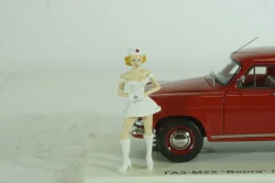 Газ-М22 Волга, Pick-up 1960, Merry Christmas, красная, 44480, NEO 1:43