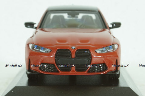 BMW M3 (G80) 2020, red metallic, 410020205, Minichamps 1:43