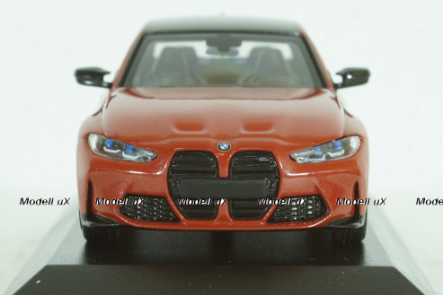 BMW M3 (G80) 2020, red metallic, 410020205, Minichamps 1:43 