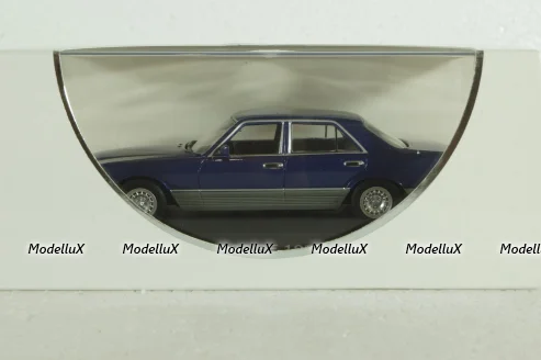 Mercedes 500SE W126 S-Klasse(1979), dark blue, IXO 1:43