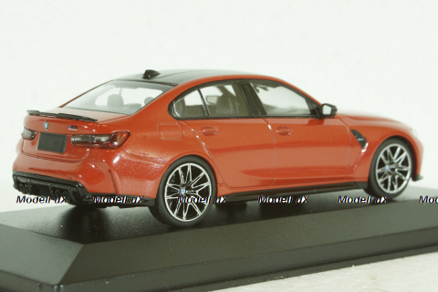 BMW M3 (G80) 2020, red metallic, 410020205, Minichamps 1:43