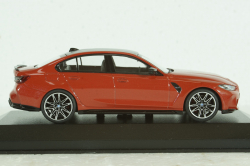 BMW M3 (G80) 2020, red metallic, 410020205, Minichamps 1:43 