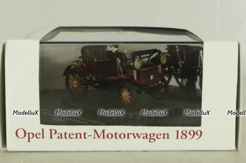 Opel Patent-Motorwagen, system Lutzmann 1899, red, Vitesse 1:43
