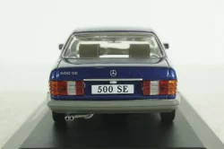 Mercedes 500SE W126 S-Klasse(1979), dark blue, IXO 1:43