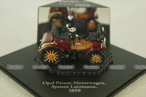 Opel Patent-Motorwagen, system Lutzmann 1899, red, Vitesse 1:43