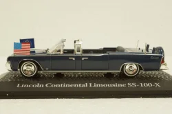 Lincoln Continental Limousine SS-100-X, 1961 John F. Kennedy , Atlas 1:43